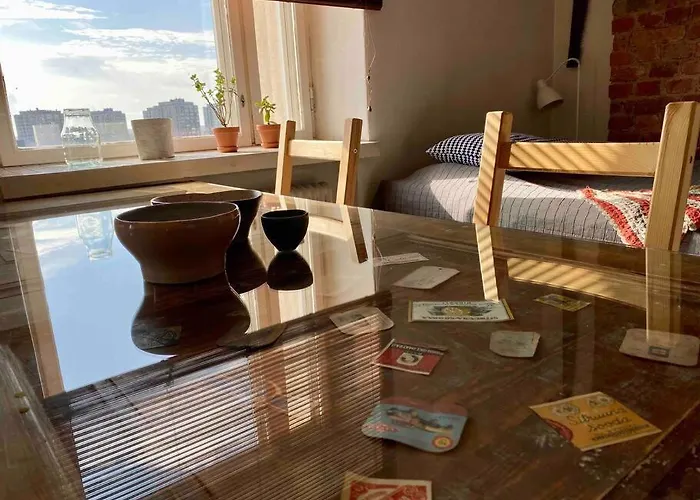 Apartment, View Over The Roofs For The Sunrise * Helsinki